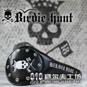 Birdie-hunt 骷髅头 刺绣 金属钉 一号木杆套