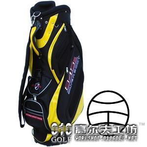 845s 10-06 黄黑高尔夫球包（8.5寸/6插口/3.9KG）