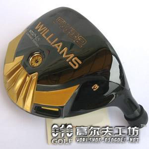 【正品】williams FW32 黑金全球限量500组3号球道木杆头
