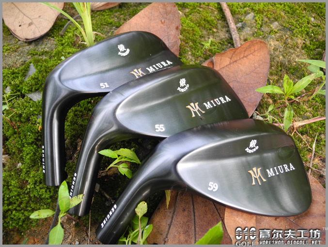 【进口】Miura WEDGES SERIES 三浦新款 反手黑色挖起杆