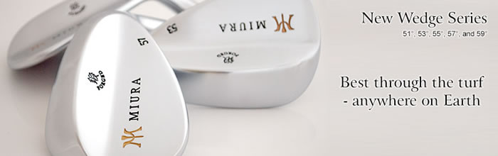 【进口】Miura WEDGES SERIES 三浦国际 新款软钢挖起杆