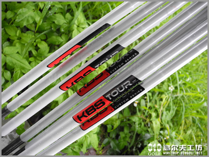 KBS Custom Series高性能铁杆杆身 珍珠白