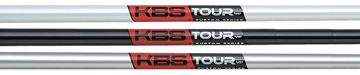 KBS Custom Series高性能铁杆杆身 磨砂银