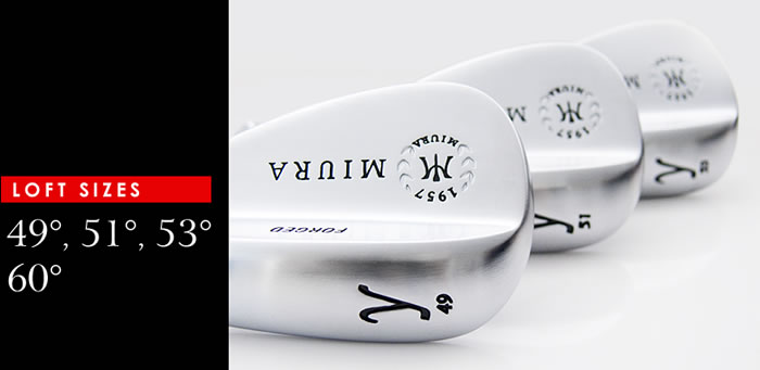 【进口】Miura Y-Grind Wedges 三浦1957 柔软 挖起杆头