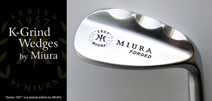 【进口】Miura K-Grind Wedges 三浦1957 关节 挖起杆头