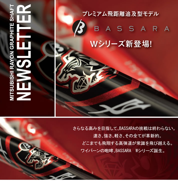 BASSARA W SERIES 轻量 易打 一号木杆身