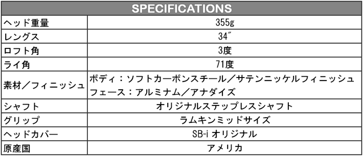 【进口】bettinardi(贝特纳蒂) SB-10i 限量版推杆