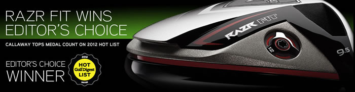 【正品】Callaway RAZR FIT 2012可调节 一号木杆头