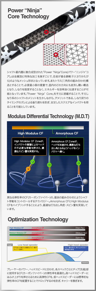 MITSUBISHI RAYON FUBUKI K-SERIES 新款 木杆杆身
