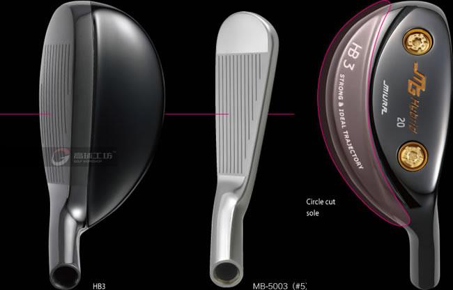 【正品】miura HB Hybrid 三浦技研 精准铁木杆头