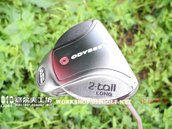 【正品】Odyssey White 2-ball long 推杆头