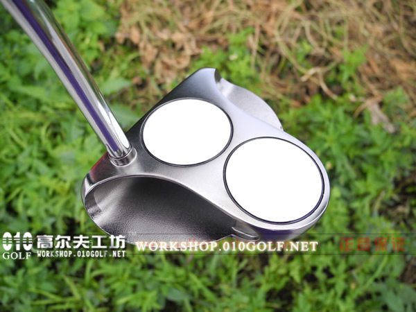 【正品】Odyssey White 2-ball long 推杆头