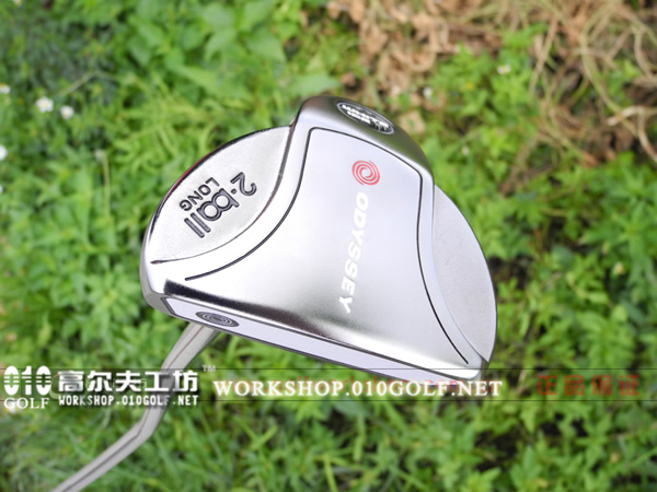 【正品】Odyssey White 2-ball long 推杆头
