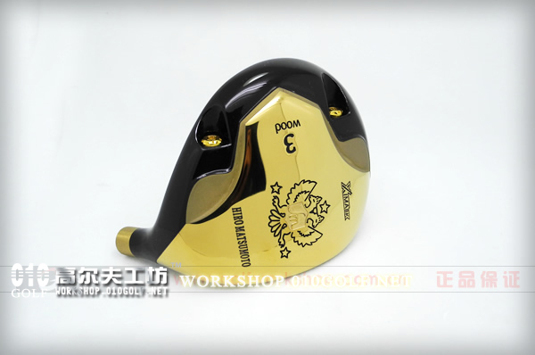 【正品】Hiro Matsumoto XIMA BK 名品球道木杆头