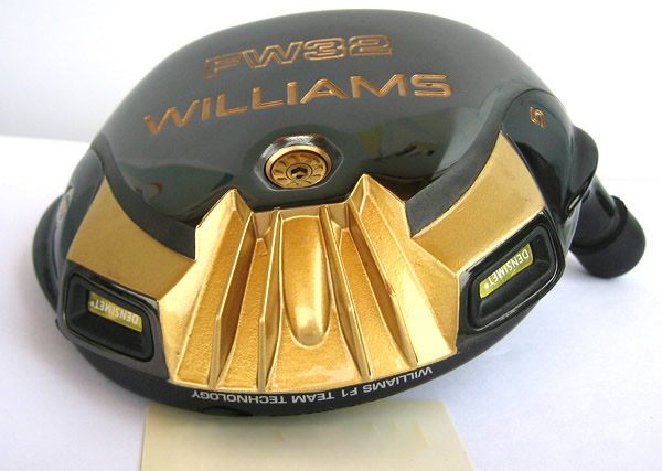 【正品】williams FW32 黑金全球限量500组5号球道木杆头
