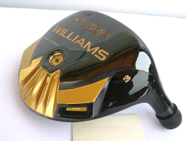 【正品】williams FW32 黑金全球限量500组3号球道木杆头