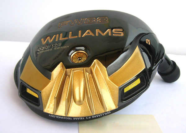 【正品】williams FW32 黑金全球限量500组3号球道木杆头