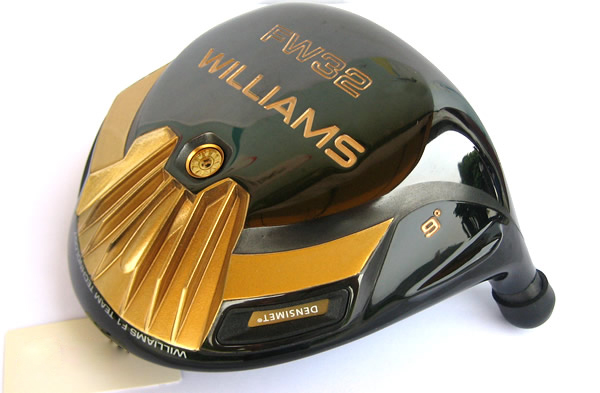 【正品】williams FW32 黑金全球限量500组一号木杆头