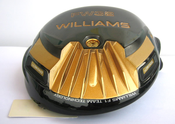 【正品】williams FW32 黑金全球限量500组一号木杆头