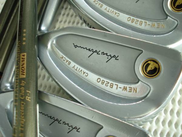 代客户卖 Honma LB280 二手铁杆组 3－10
