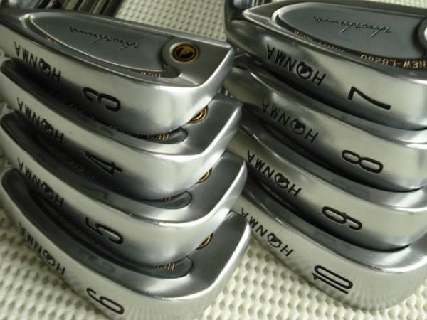 代客户卖 Honma LB280 二手铁杆组 3－10