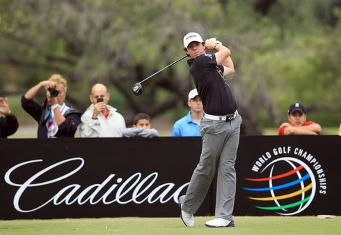 WGC-2012凯迪拉克球员锦标赛 纪念球包 蓝白色