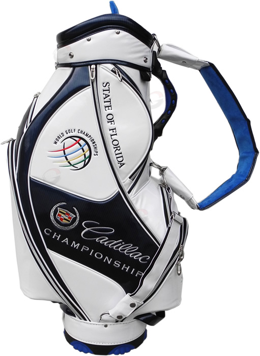 WGC-2012凯迪拉克球员锦标赛 纪念球包 蓝白色