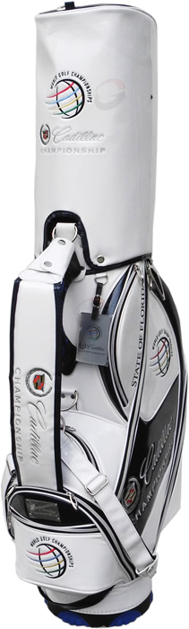 WGC-2012凯迪拉克球员锦标赛 纪念球包 蓝白色