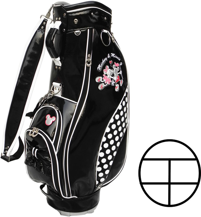 Srixon 老鼠Mickey&Minnie蝴蝶结 女士球包