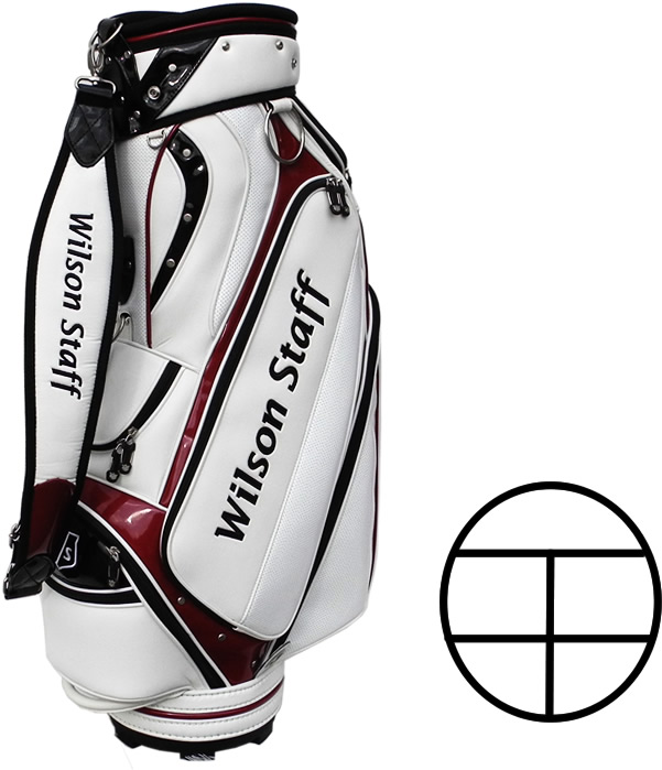 Wilson staff 新款球包（8.5寸/5插口/3.5KG）