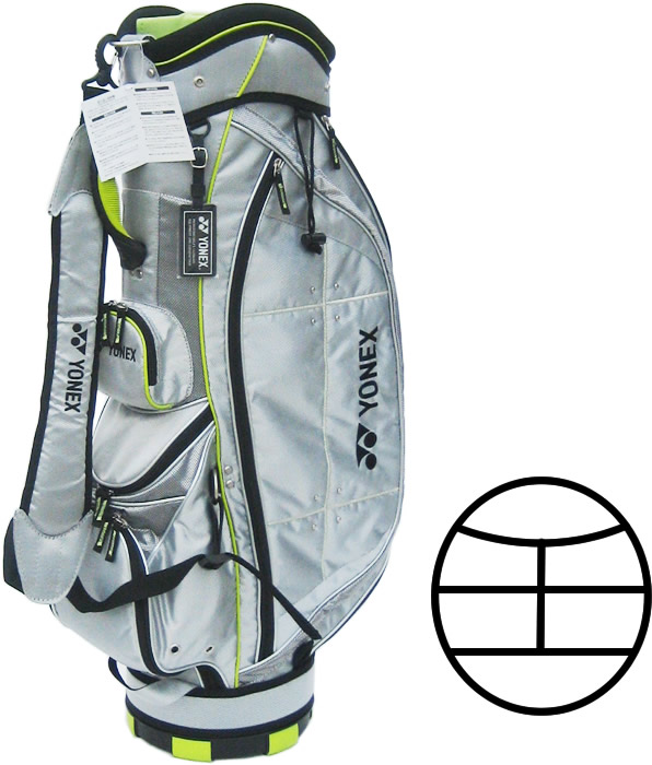 Yonex 轻量漂亮高尔夫球包（9寸/6插口/2.8KG）