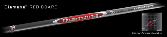 Mitsubishi Rayon Diamana RED BOARD M系列杆身